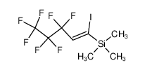 ((Z)-3,3,4,4,5,5,5-Heptafluoro-1-iodo-pent-1-enyl)-trimethyl-silane_79564-44-6