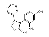 3-Amino-4-(2-imino-4-phenyl-thiazol-3-yl)-phenol_79571-93-0