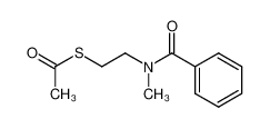 Thioacetic acid S-[2-(benzoyl-methyl-amino)-ethyl] ester_79593-72-9