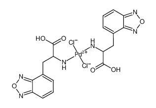 bis(2,1,3-benzooxadiazole-4-alanine)dichloropalladium_79595-05-4
