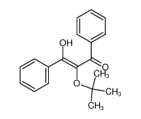 2-(tert-Butoxy)-1-hydroxy-1,3-diphenyl-1-propen-2-on_79597-92-5