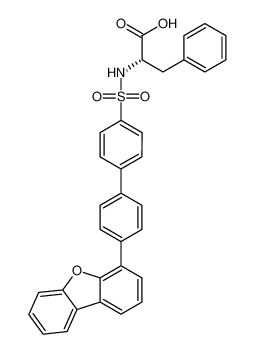 L-Phenylalanine, N-[[4'-(4-dibenzofuranyl)[1,1'-biphenyl]-4-yl]sulfonyl]-_796033-31-3