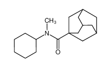 N-methyl-N-cyclohexyladamantane-carboxamide_79606-58-9