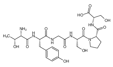 L-Serine, L-threonyl-L-tyrosylglycyl-L-seryl-L-prolyl-_796075-49-5