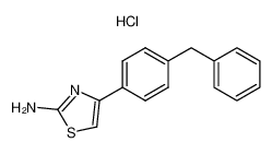 4-(4-Benzyl-phenyl)-thiazol-2-ylamine; hydrochloride_79615-35-3