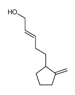 2-(5-hydroxy-(E)-3-penten-1-yl)-1-methylenecyclopentane_79618-35-2