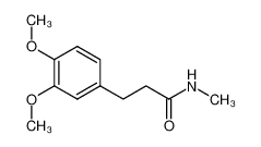 N-methyl-3-(3,4-dimethoxyphenyl)propionamide_79623-31-7