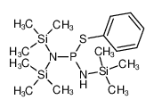 1-(phenylthio)-N,N,N'-tris(trimethylsilyl)phosphanediamine_79629-83-7