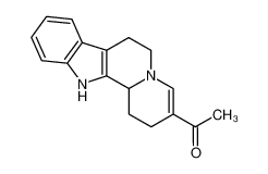 (+/-)-3-acetyl-1,2,6,7,12,12b-hexahydro-indolo[2,3-a]quinolizine_79641-36-4