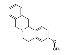 6H-Dibenzo[a,g]quinolizine, 5,8,13,13a-tetrahydro-3-methoxy-_79641-84-2
