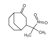 4-(1-nitro-1-methylethyl)bicyclo(3.3.1)nonan-2-one_79671-54-8
