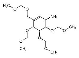 (1R,4R,5S,6S)-4,5,6-tris(methoxymethoxy)-3-((methoxymethoxy)methyl)cyclohex-2-en-1-amine_796850-40-3