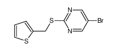 2-(thien-2-ylmethylthio)-5-bromopyrimidine_79686-17-2