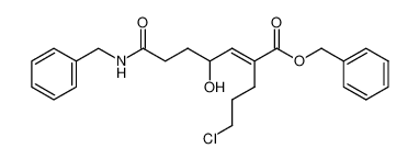 (2E)-2-(3-chloropropyl)-4-hydroxy-7-oxo-7-[(phenylmethyl)amino]-2-heptenoic acid phenylmethyl ester_796866-60-9