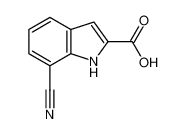 7-Cyano-1H-indole-2-carboxylic acid_796870-32-1