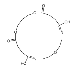 1,9,13-trioxa-4,18-diazacycloicosane-5,8,14,17-tetrone_79688-15-6