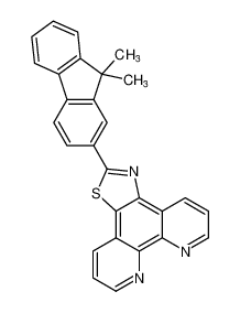 Thiazolo[4,5-f][1,10]phenanthroline, 2-(9,9-dimethyl-9H-fluoren-2-yl)-_796888-89-6