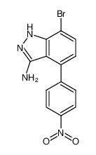 7-bromo-4-(4-nitrophenyl)-1H-indazol-3-amine_796968-90-6