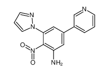 2-nitro-3-pyrazol-1-yl-5-pyridin-3-ylphenylamine_797047-12-2