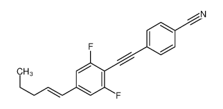 4-[2-(2,6-difluoro-4-pent-1-enylphenyl)ethynyl]benzonitrile_797047-66-6