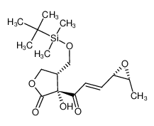 (2R,3S,4'S,5'R,2'E)-2-(4',5'-epoxyhexen)oyl-2-hydroxy-3-tert-butyldimethylsilyloxymethyl-4-butanolide_797050-02-3