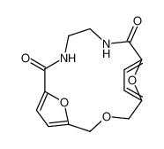 3-oxa-7,10-diaza-1,5(2,5)-difuranacycloundecaphane-6,11-dione_79713-39-6