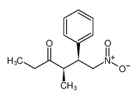 3-Hexanone, 4-methyl-6-nitro-5-phenyl-, (R*,S*)-_79719-43-0