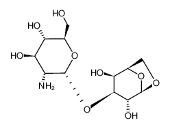 (1R,2S,3S,4R,5R)-3-((2R,3R,4R,5S,6R)-3-Amino-4,5-dihydroxy-6-hydroxymethyl-tetrahydro-pyran-2-yloxy)-6,8-dioxa-bicyclo[3.2.1]octane-2,4-diol_79721-34-9