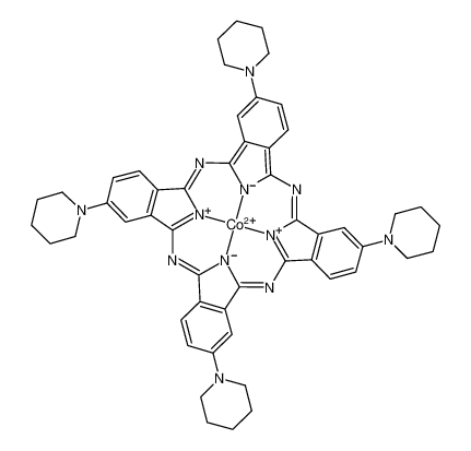 cobalt tetra-4-piperidinophthalocyanine_79730-38-4