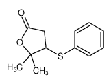 5,5-dimethyl-4-phenylsulfanyloxolan-2-one_79749-96-5