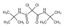 N-tert-butyl-2,2-dichloro-2-(tert-butyl)sulfinylacetamide_79751-50-1