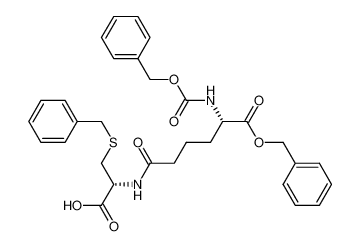 [(N-benzyloxycarbonyl)-(α-benzyl)-δ-(L-α-aminoadipoyl)]-S-benzyl-L-cysteine_79761-10-7