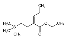 2-Pentenoic acid, 2-[2-(trimethylsilyl)ethyl]-, ethyl ester, (2Z)-_797751-58-7