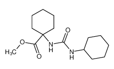 1-(3-Cyclohexyl-ureido)-cyclohexanecarboxylic acid methyl ester_797798-56-2