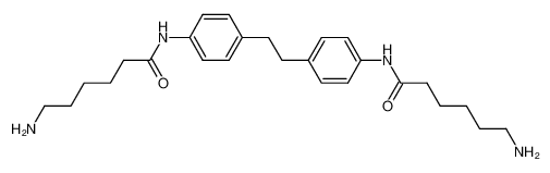 6-aminohexanoic acid (4-{2-[4-(6-aminohexanoylamino)phenyl]ethyl}phenyl)amide_797805-19-7