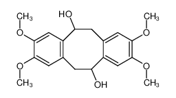 2,3,8,9-tetramethoxydibenzo(a,e)cyclooctene-5(6H),11(12H)-diol_79781-27-4