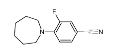 4-(azepan-1-yl)-3-fluorobenzonitrile_797810-69-6
