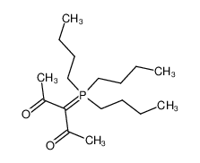 3-(tributyl-l(sup)5(/sup)-phosphanylidene)pentane-2,4-dione_79812-12-7