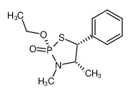 (2S,4S,5R)-2-ethoxy-3,4-dimethyl-5-phenyl-1,3,2-thiazaphospholidin-2-one_79813-51-7