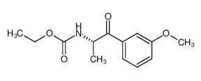 (S)-2-((ethoxycarbonyl)amino)-1-(3-methoxyphenyl)-1-propanone_79821-82-2