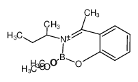 2,2-diacetoxy-3-(sec-butyl)-4-methyl-2H-2l4-benzo[e][1,3,2]oxazaborinin-3-ium_79826-93-0