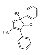 2-hydroxy-5-methyl-2,4-diphenylfuran-3(2H)-one_79841-21-7