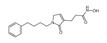 N-hydroxy-3-[2-oxo-1-(4-phenyl-butyl)-2,5-dihydro-1H-pyrrol-3-yl]-propionamide_798542-79-7