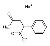 sodium 1-phenyl-3-ketobutylsulfinate_79855-26-8