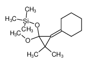 2-cyclohexylidene-1-methoxy-3,3-dimethyl-1-trimethylsilyloxycyclopropane_798568-62-4