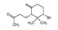 4-((1R,3S)-3-Bromo-2,2-dimethyl-6-methylene-cyclohexyl)-butan-2-one_79857-86-6