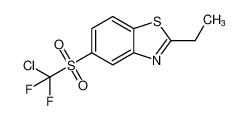 Benzothiazole, 5-[(chlorodifluoromethyl)sulfonyl]-2-ethyl-_798571-10-5