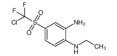 1,2-Benzenediamine, 4-[(chlorodifluoromethyl)sulfonyl]-N1-ethyl-_798571-15-0
