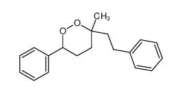 3-Methyl-3-phenethyl-6-phenyl-[1,2]dioxane_79889-29-5