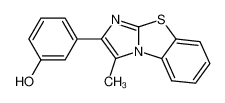 3-(3-Methyl-benzo[d]imidazo[2,1-b]thiazol-2-yl)-phenol_79889-71-7